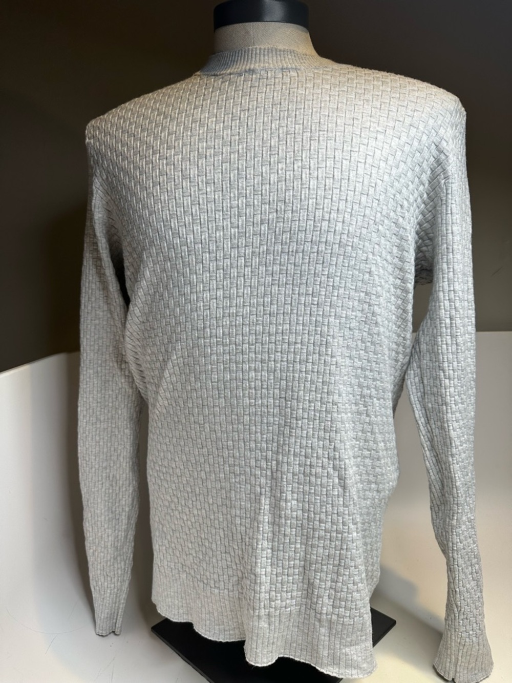 Kenneth Cole Textured XL Turtleneck Sweater